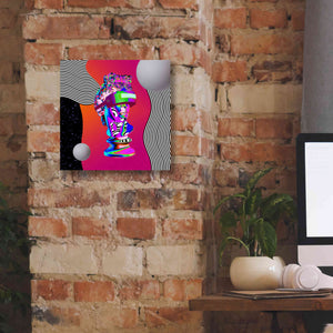 'Cyberpunk David ' by Epic Portfolio, Canvas Wall Art,12x12