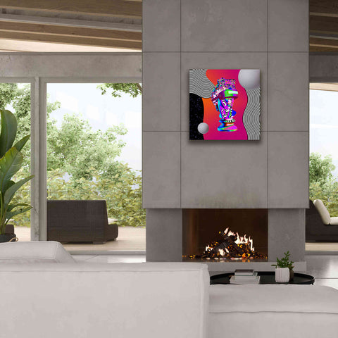 Image of 'Cyberpunk David ' by Epic Portfolio, Canvas Wall Art,26x26