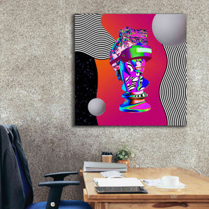 'Cyberpunk David ' by Epic Portfolio, Canvas Wall Art,37x37