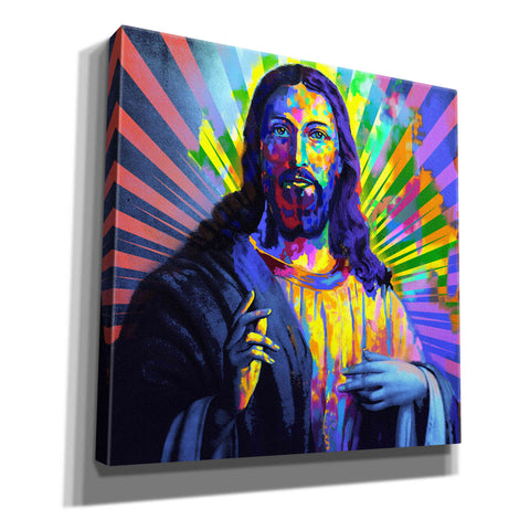 Image of 'Colorful Christ I' by Epic Art Portfolio, Canvas Wall Art