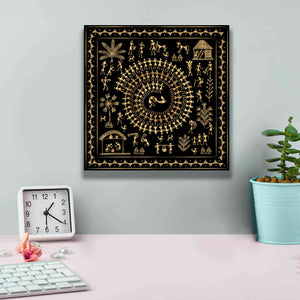 'Africania Converted' by Epic Portfolio, Giclee Canvas Wall Art,12x12