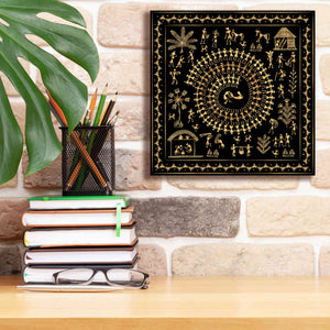 'Africania Converted' by Epic Portfolio, Giclee Canvas Wall Art,12x12