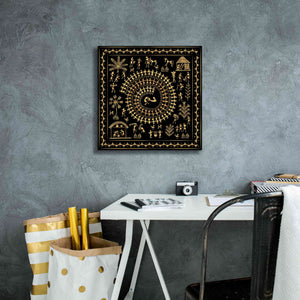 'Africania Converted' by Epic Portfolio, Giclee Canvas Wall Art,18x18