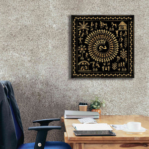 'Africania Converted' by Epic Portfolio, Giclee Canvas Wall Art,26x26