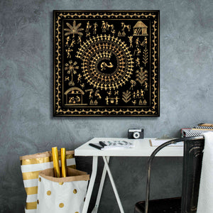 'Africania Converted' by Epic Portfolio, Giclee Canvas Wall Art,26x26