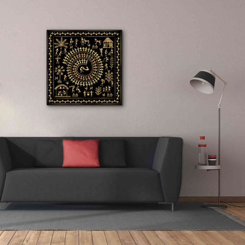 Image of 'Africania Converted' by Epic Portfolio, Giclee Canvas Wall Art,37x37