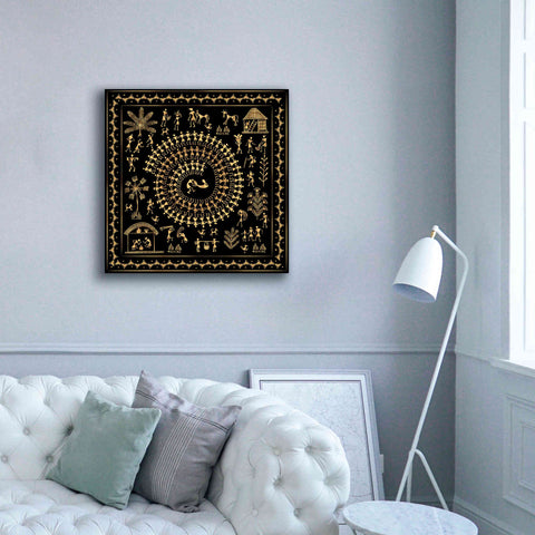 Image of 'Africania Converted' by Epic Portfolio, Giclee Canvas Wall Art,37x37
