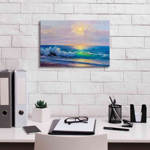 'Bali Sunset' by Epic Portfolio, Giclee Canvas Wall Art,18x12
