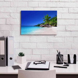 'Caribbean Paradise ' by Epic Portfolio, Giclee Canvas Wall Art,18x12