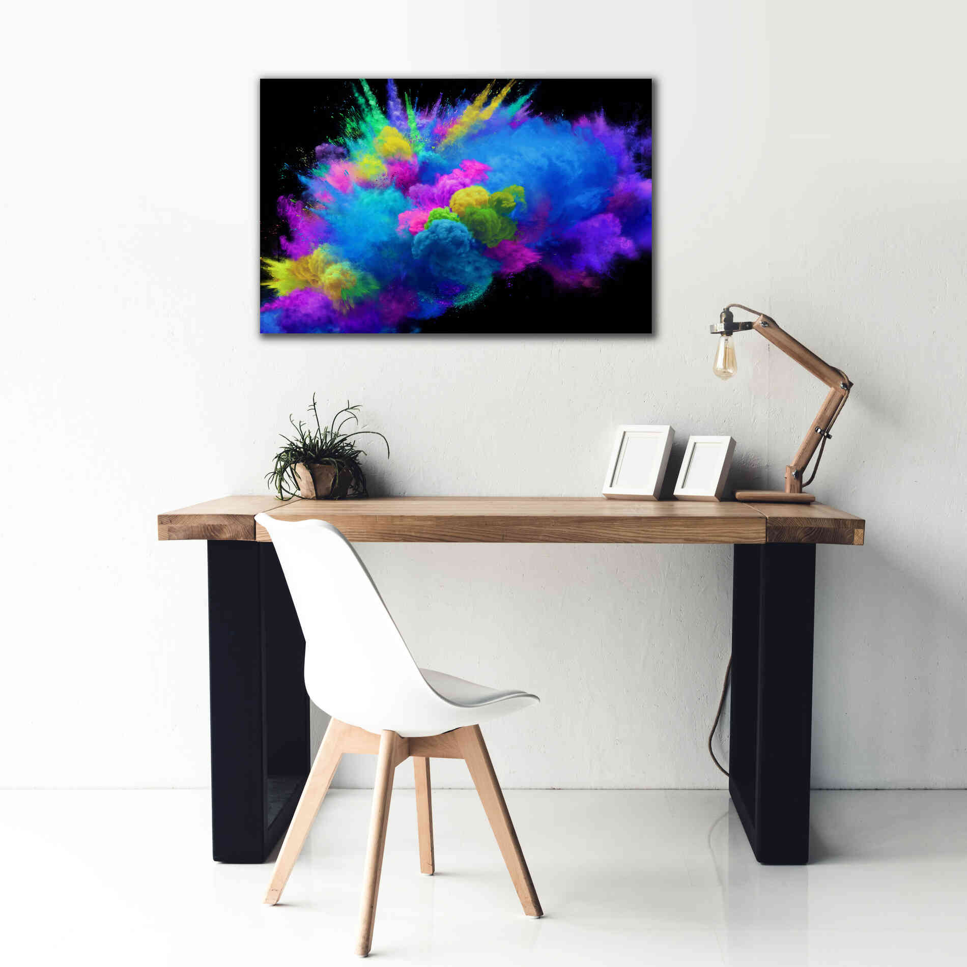 'Colorful Avalanche' by Epic Portfolio, Giclee Canvas Wall Art,40x26