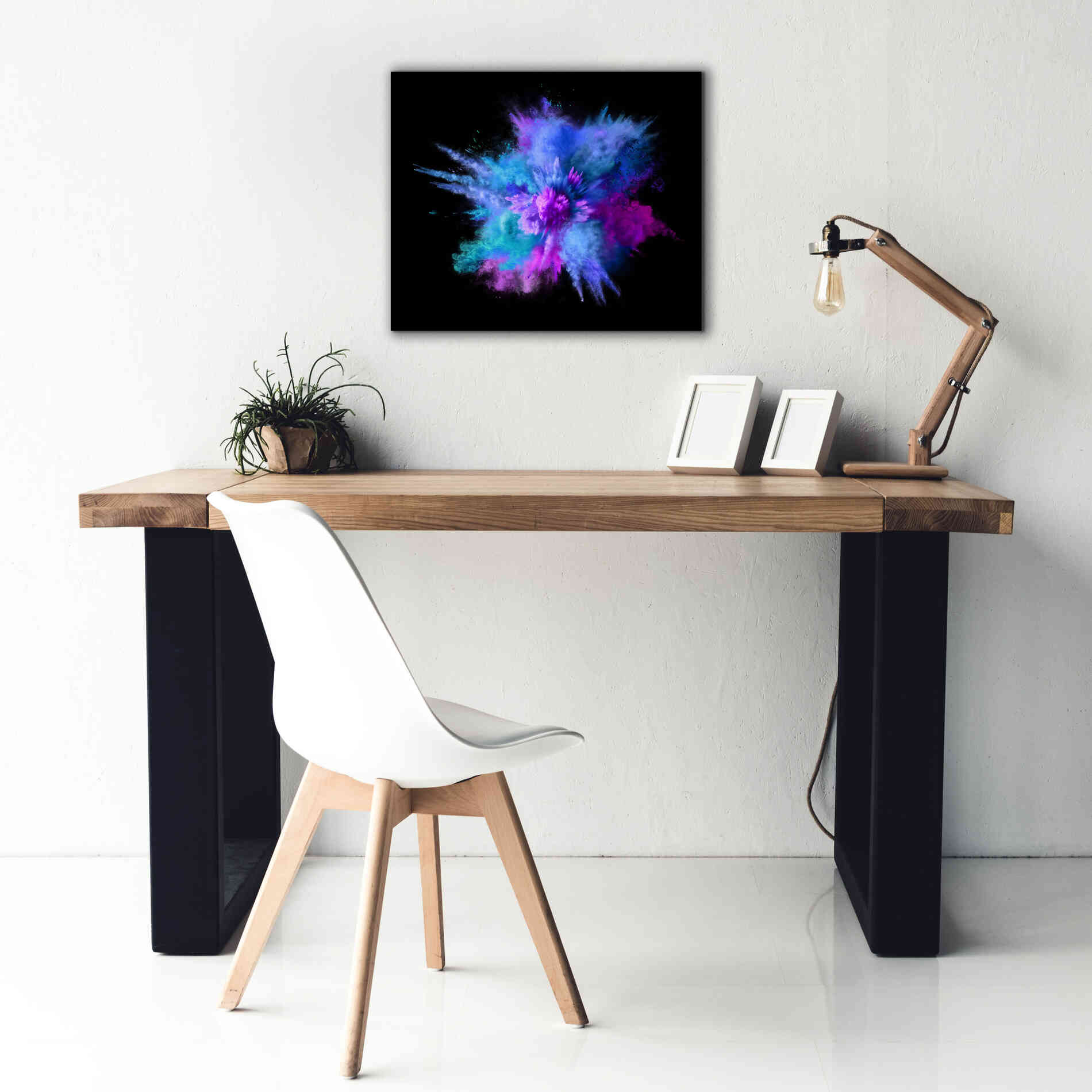 'Colorful Big Bang' by Epic Portfolio, Giclee Canvas Wall Art,24x20