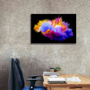 'Colorful Eruption ' by Epic Portfolio, Giclee Canvas Wall Art,40x26