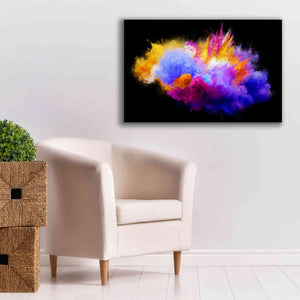 'Colorful Eruption ' by Epic Portfolio, Giclee Canvas Wall Art,40x26