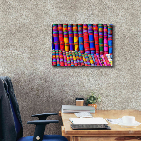 Image of 'Colors Of The World' by Epic Portfolio, Giclee Canvas Wall Art,26x18