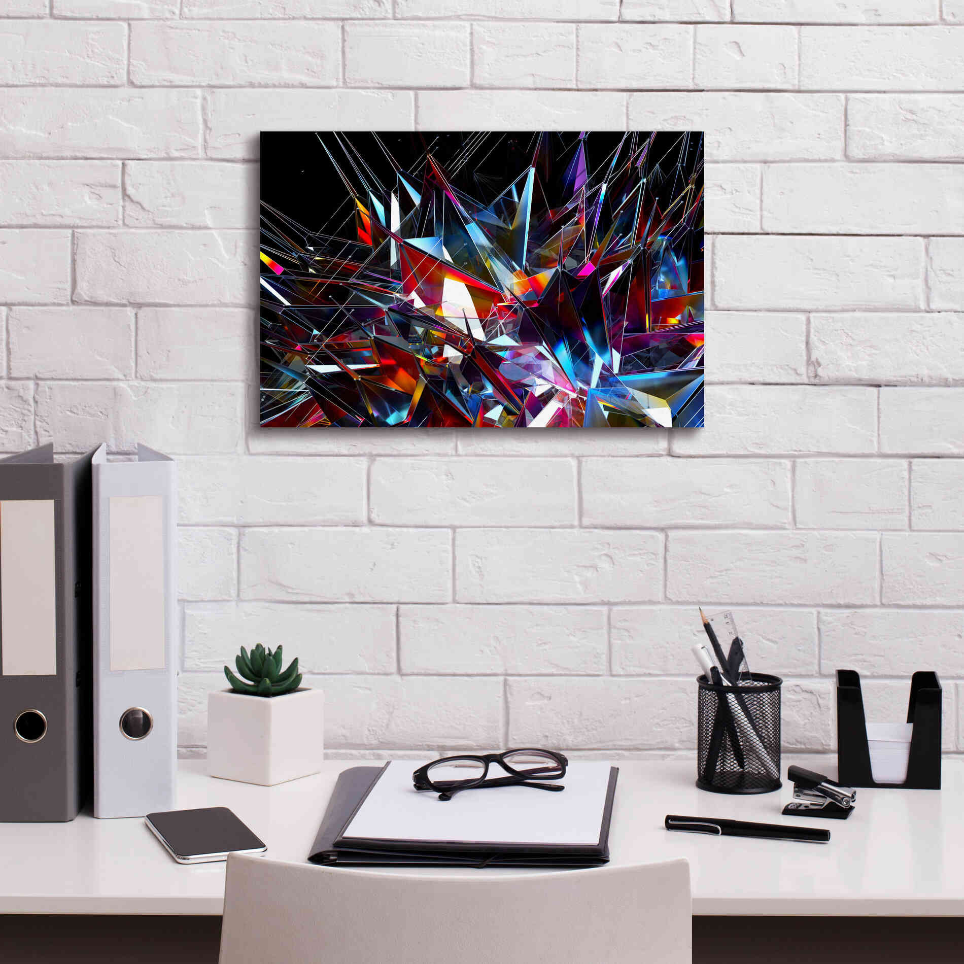 'Cristalino' by Epic Portfolio, Giclee Canvas Wall Art,18x12