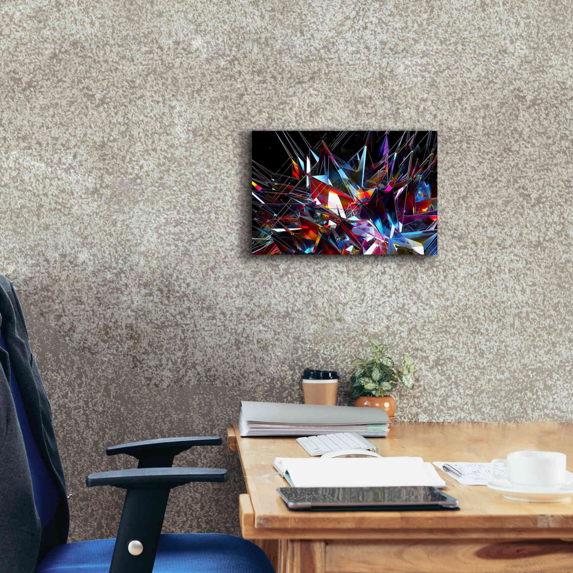 'Cristalino' by Epic Portfolio, Giclee Canvas Wall Art,18x12