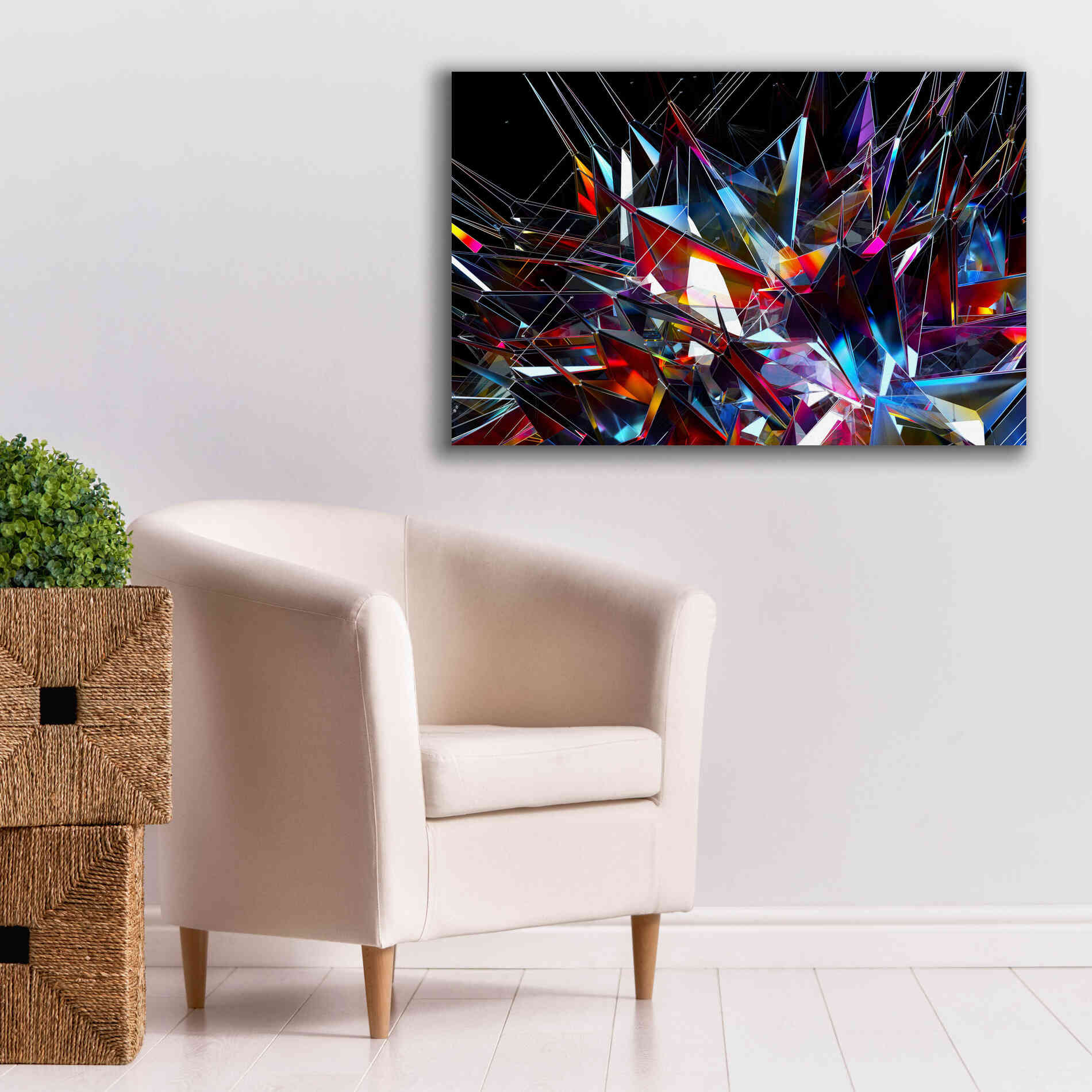'Cristalino' by Epic Portfolio, Giclee Canvas Wall Art,40x26