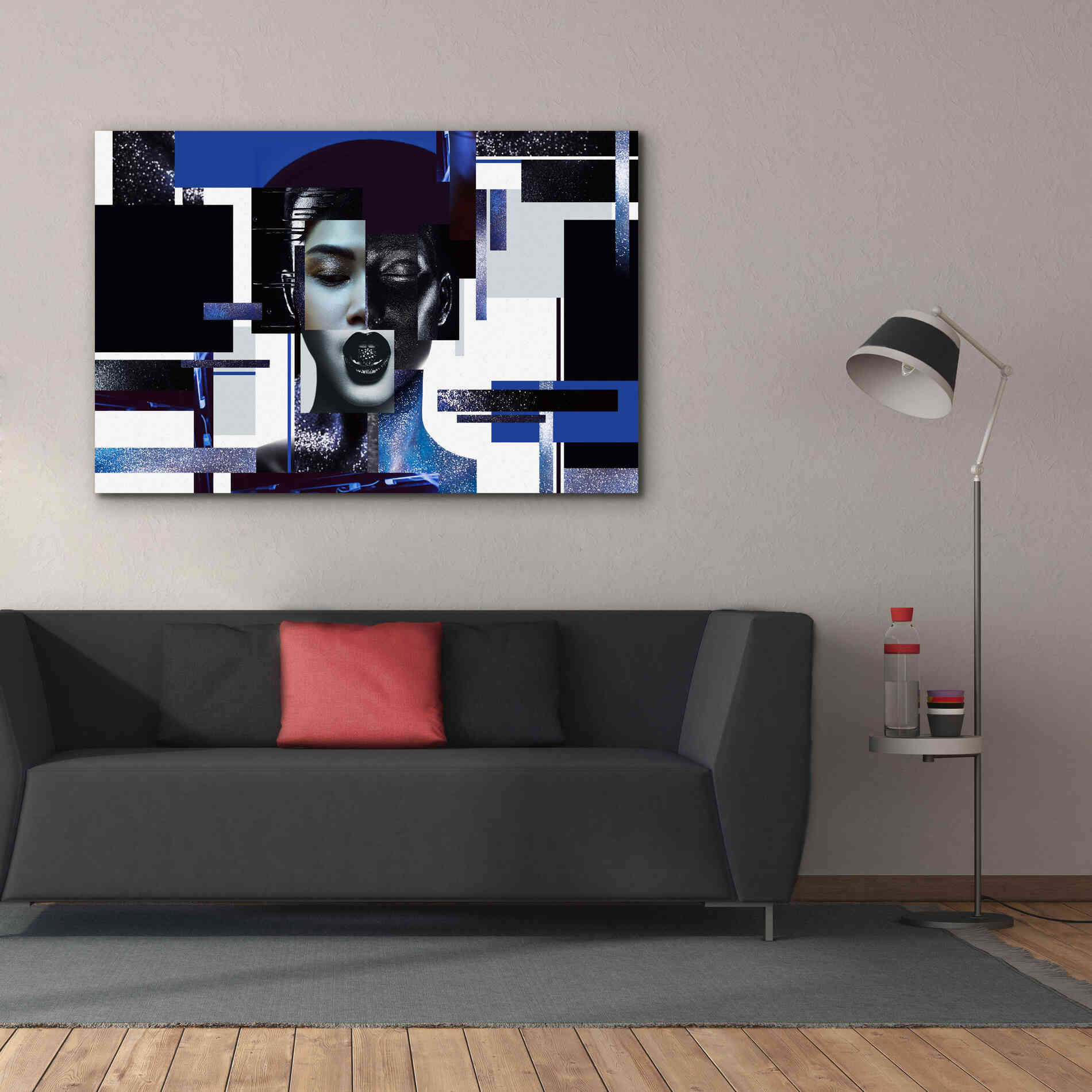 'Deconstructed Beauty' by Epic Portfolio, Giclee Canvas Wall Art,60x40
