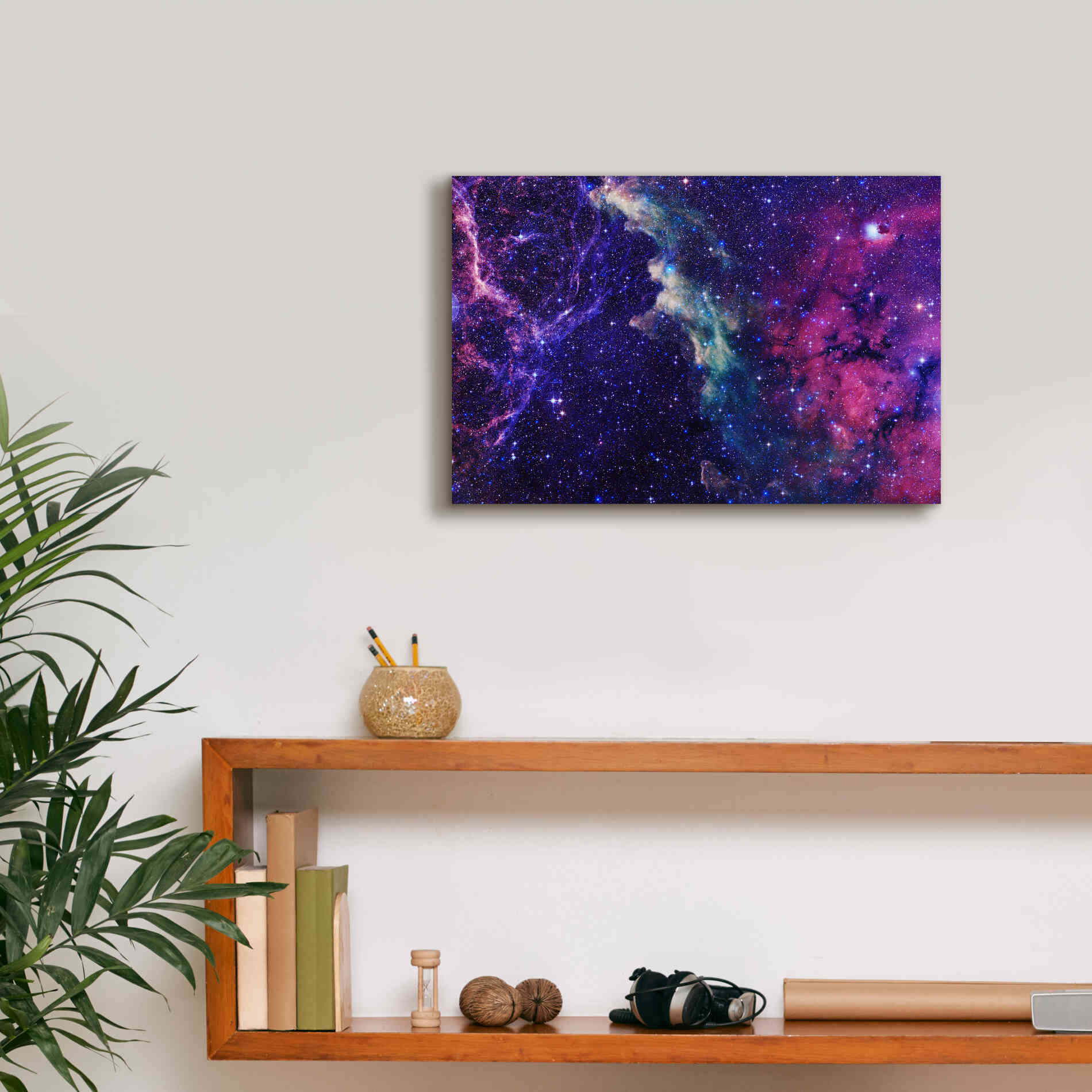 'Deep Space' by Epic Portfolio, Giclee Canvas Wall Art,18x12