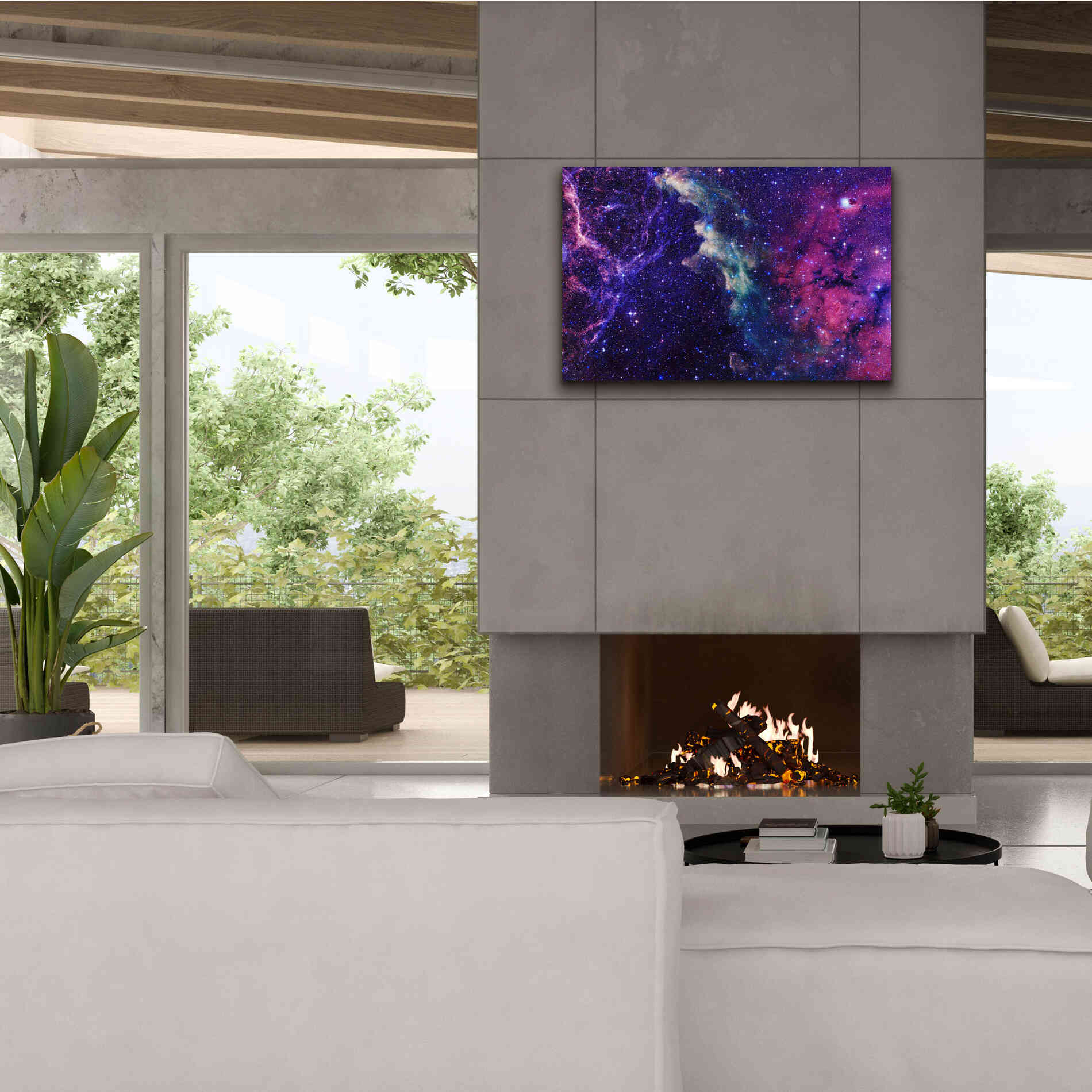 'Deep Space' by Epic Portfolio, Giclee Canvas Wall Art,40x26