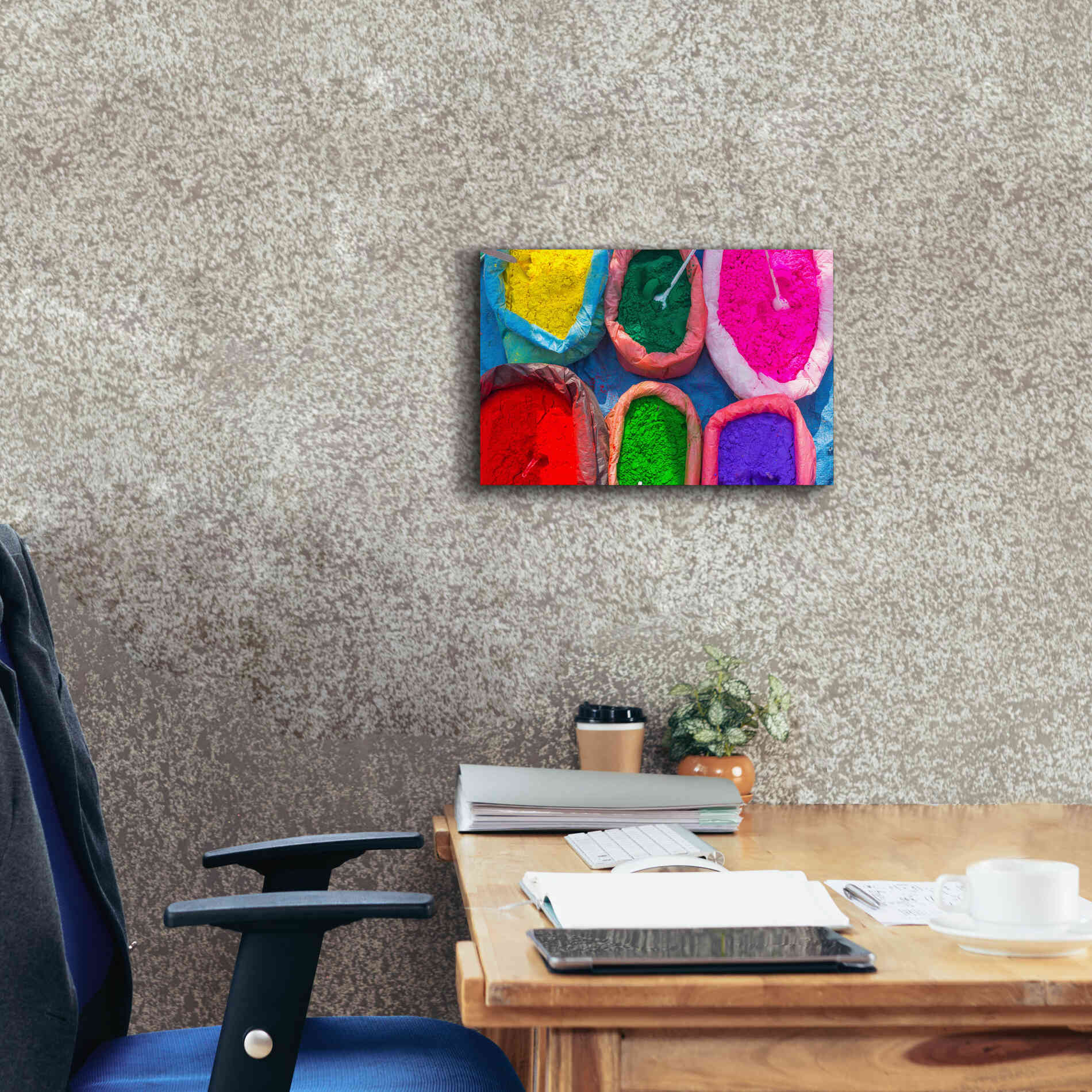 'Dry Powder' by Epic Portfolio, Giclee Canvas Wall Art,18x12