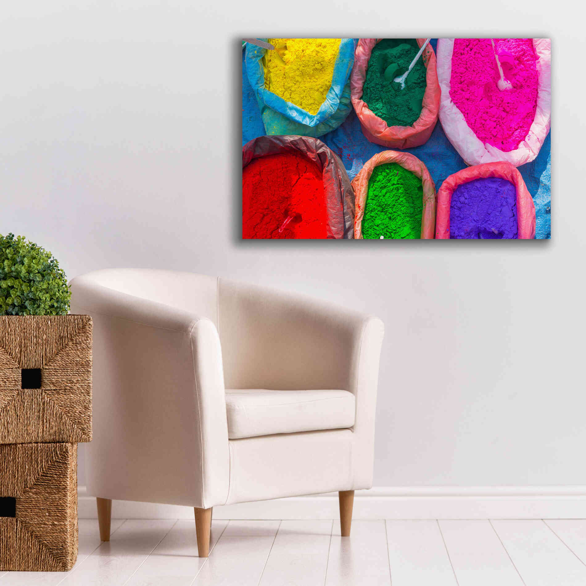 'Dry Powder' by Epic Portfolio, Giclee Canvas Wall Art,40x26