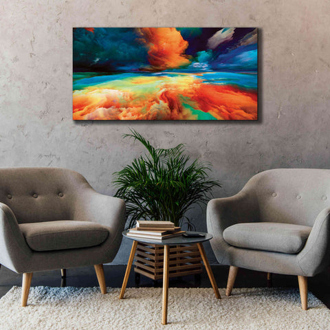 Image of 'Emotional Anger' by Epic Portfolio, Giclee Canvas Wall Art,60x30