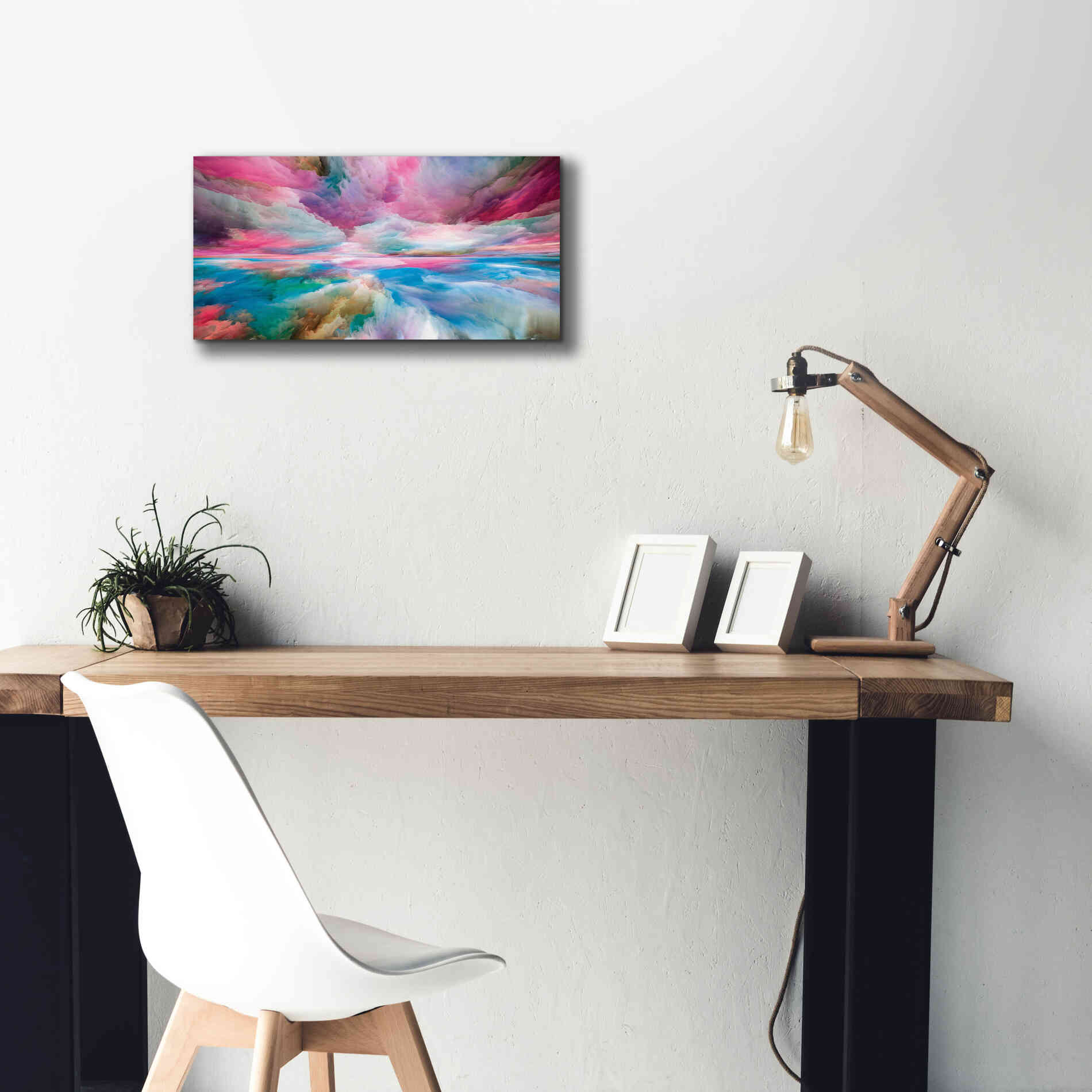 'Emotional Madness' by Epic Portfolio, Giclee Canvas Wall Art,24x12