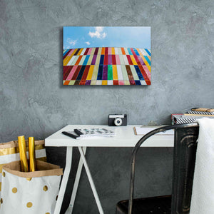 'Glass Rainbow' by Epic Portfolio, Giclee Canvas Wall Art,18x12