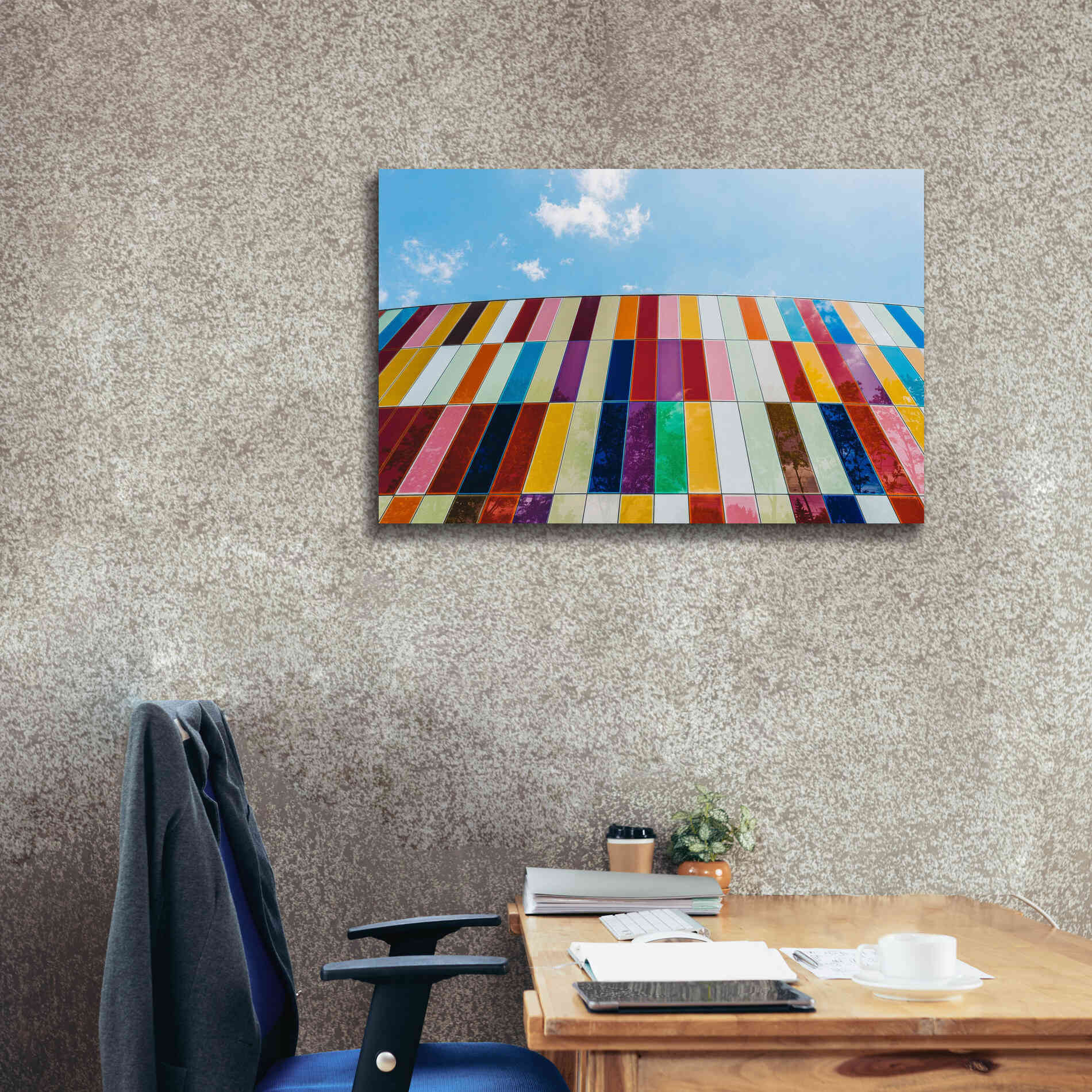 'Glass Rainbow' by Epic Portfolio, Giclee Canvas Wall Art,40x26