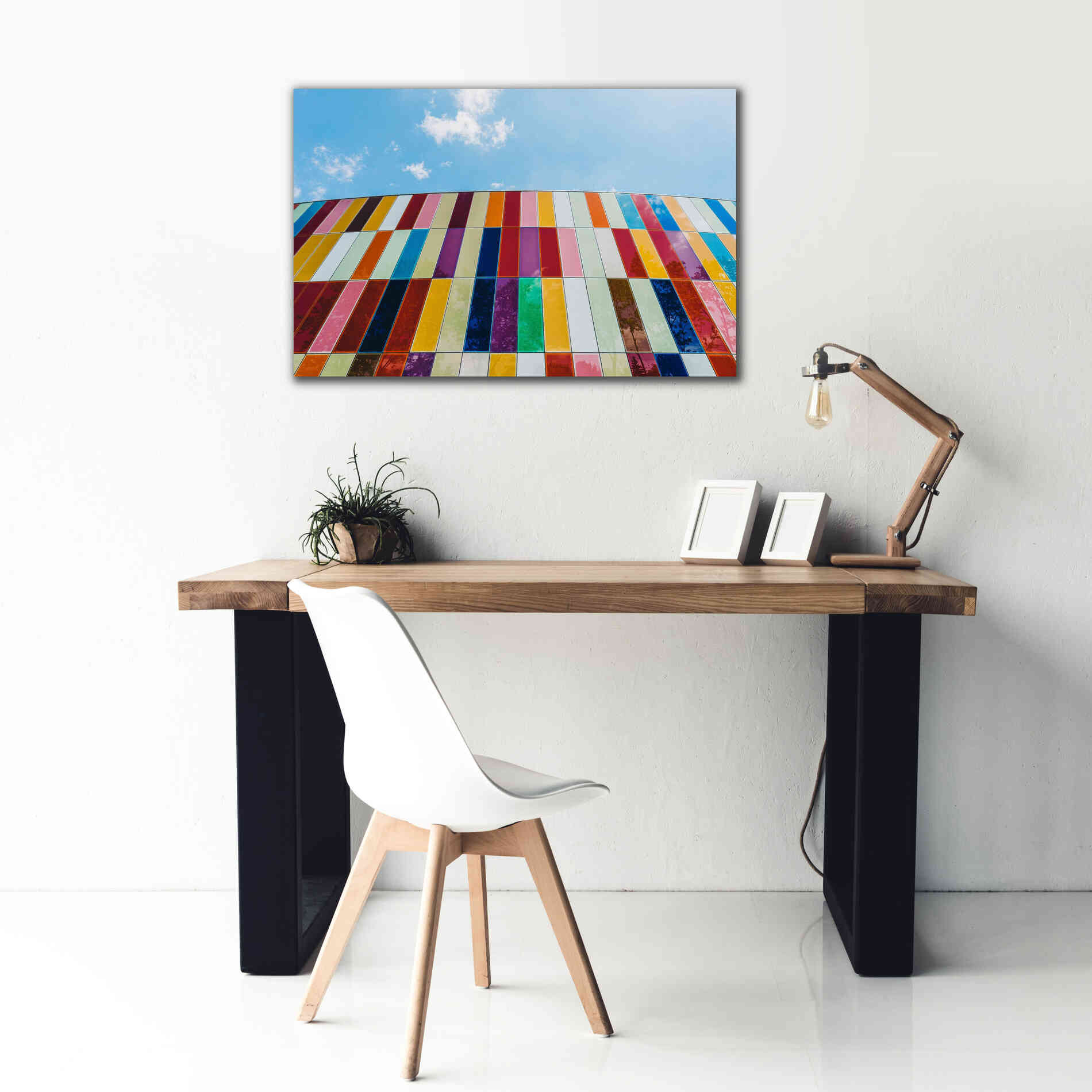 'Glass Rainbow' by Epic Portfolio, Giclee Canvas Wall Art,40x26