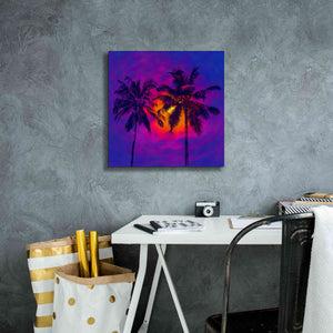 'Good Night Florida' by Epic Portfolio, Giclee Canvas Wall Art,18x18