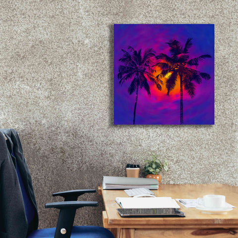 Image of 'Good Night Florida' by Epic Portfolio, Giclee Canvas Wall Art,26x26