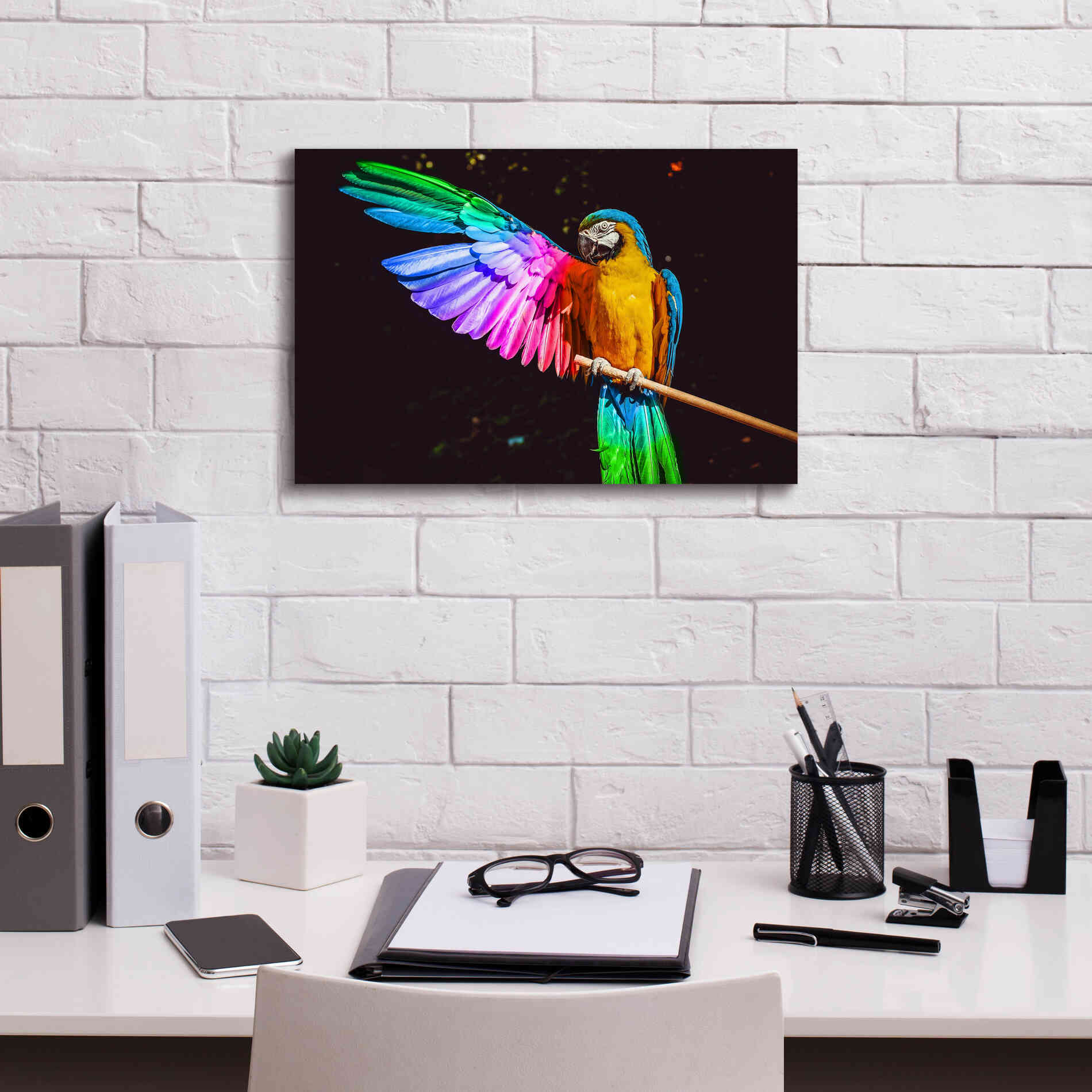 'Hitchhiker' by Epic Portfolio, Giclee Canvas Wall Art,18x12
