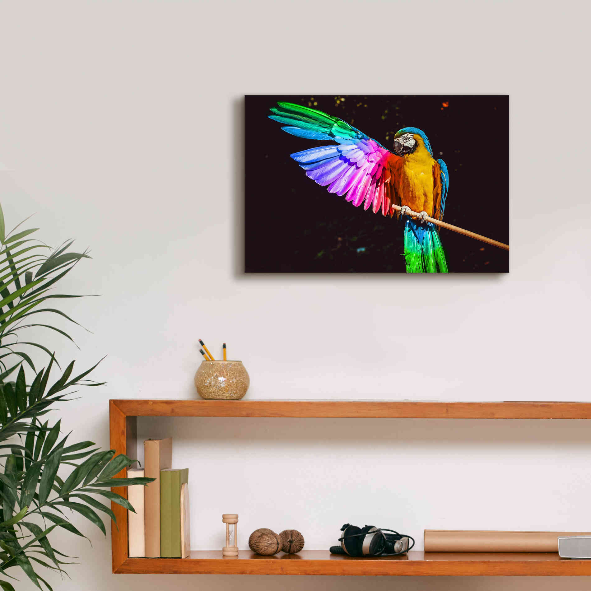 'Hitchhiker' by Epic Portfolio, Giclee Canvas Wall Art,18x12