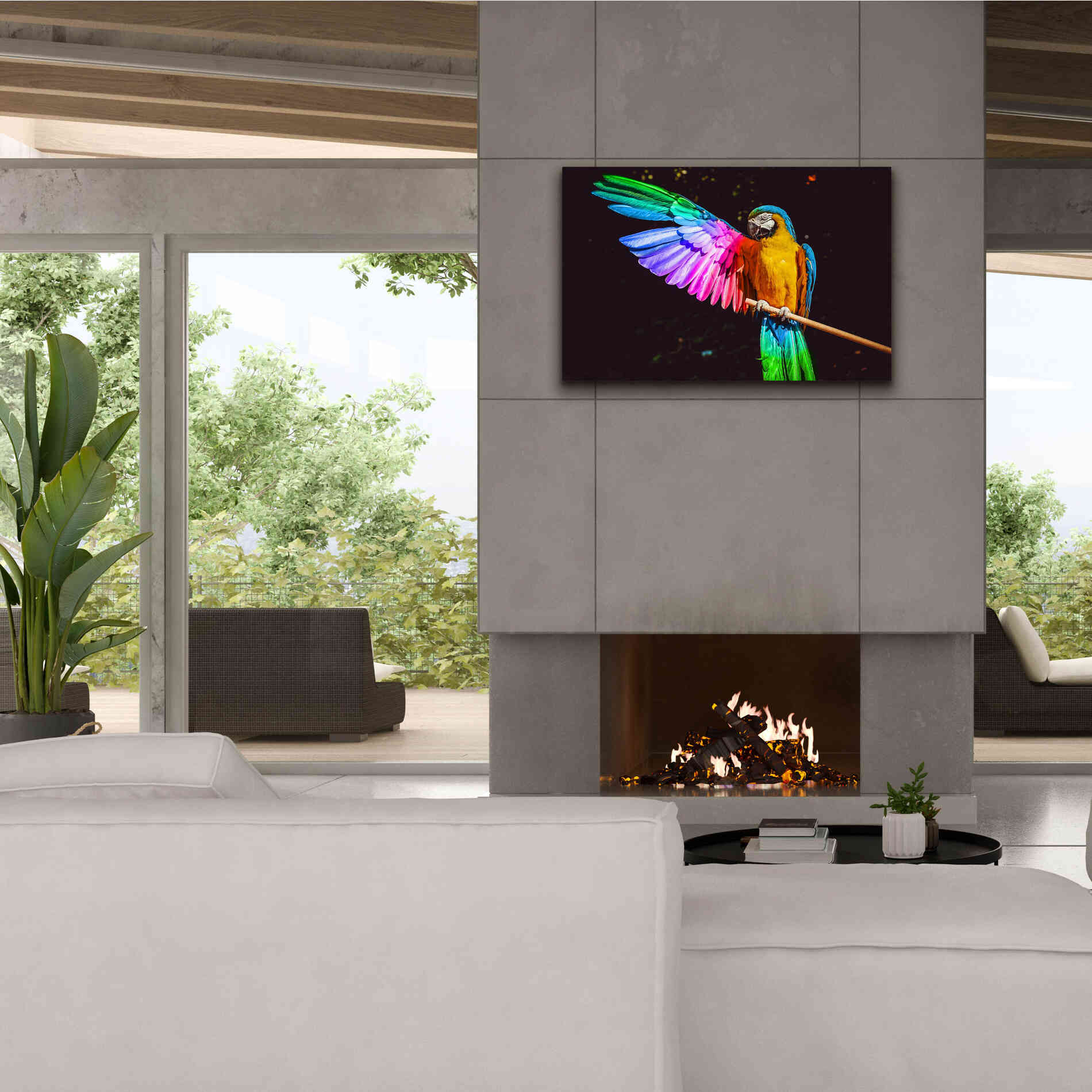 'Hitchhiker' by Epic Portfolio, Giclee Canvas Wall Art,40x26