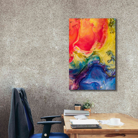 Image of 'Ice Cream Flow' by Epic Portfolio, Giclee Canvas Wall Art,26x40