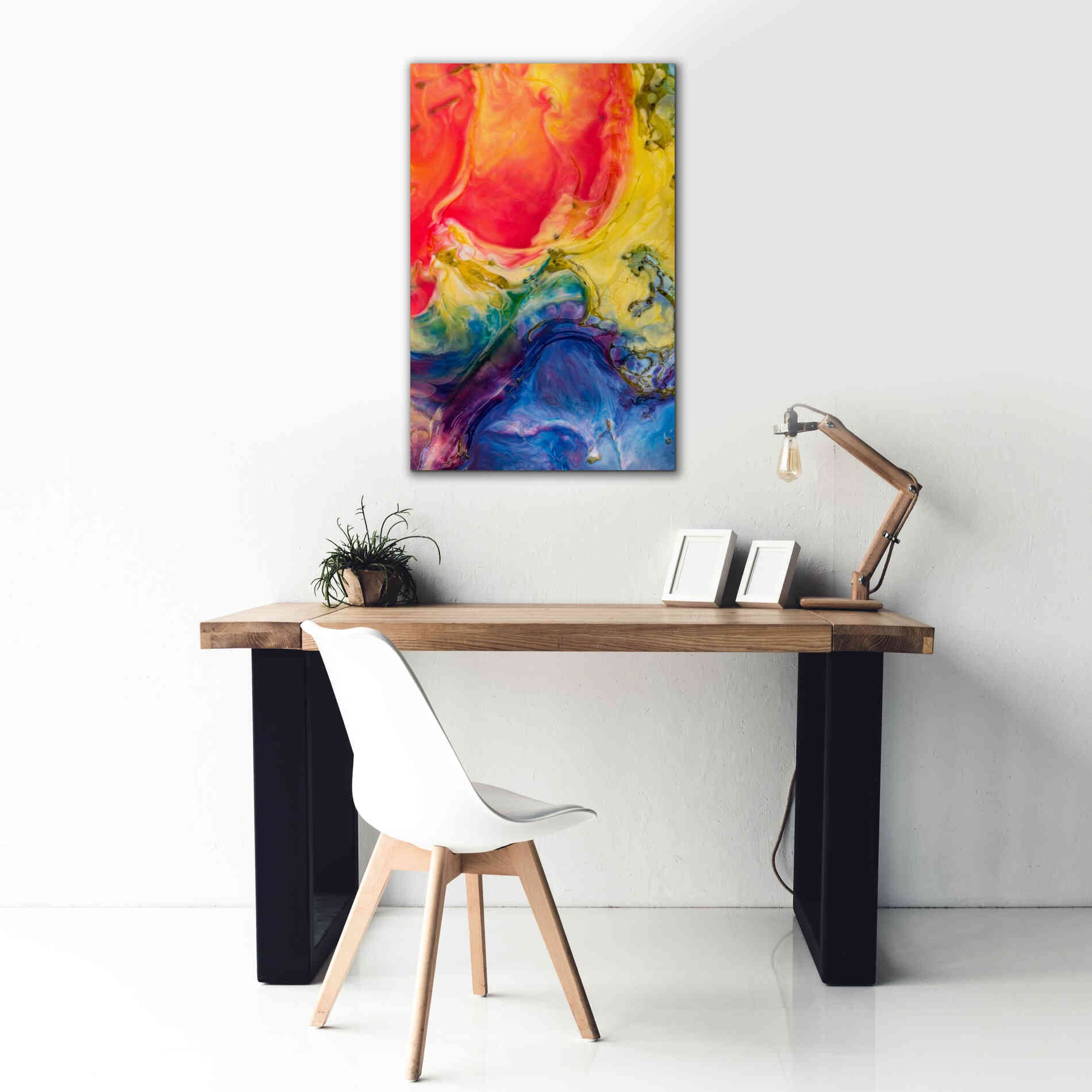 'Ice Cream Flow' by Epic Portfolio, Giclee Canvas Wall Art,26x40