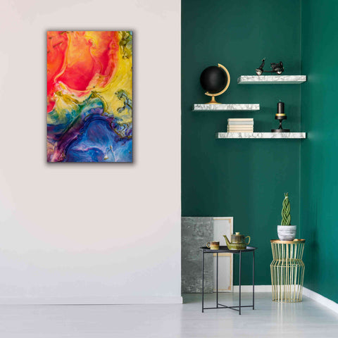 Image of 'Ice Cream Flow' by Epic Portfolio, Giclee Canvas Wall Art,26x40