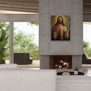 'Jesus' by Epic Portfolio, Giclee Canvas Wall Art,26x34