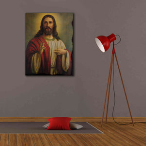 'Jesus' by Epic Portfolio, Giclee Canvas Wall Art,26x34