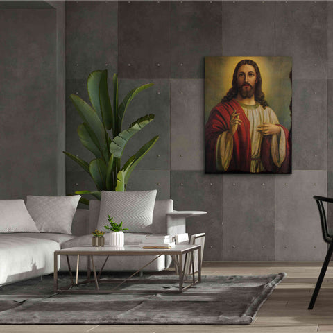 Image of 'Jesus' by Epic Portfolio, Giclee Canvas Wall Art,40x54