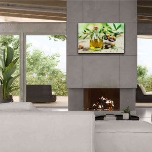 'Mama's Kitchen - Olive Oil' by Epic Portfolio, Giclee Canvas Wall Art,40x26