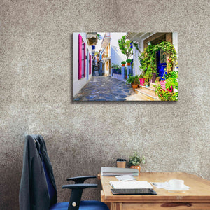'Moroccan Alley ' by Epic Portfolio, Giclee Canvas Wall Art,40x26