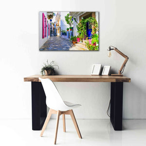 'Moroccan Alley ' by Epic Portfolio, Giclee Canvas Wall Art,40x26