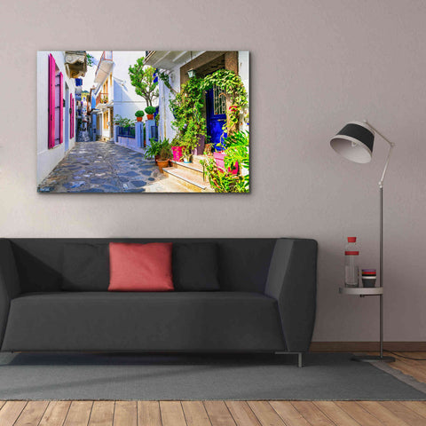 Image of 'Moroccan Alley ' by Epic Portfolio, Giclee Canvas Wall Art,60x40