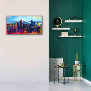 'New York Color' by Epic Portfolio, Giclee Canvas Wall Art,40x20
