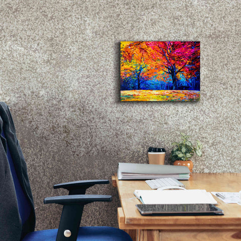 Image of 'October' by Epic Portfolio, Giclee Canvas Wall Art,16x12