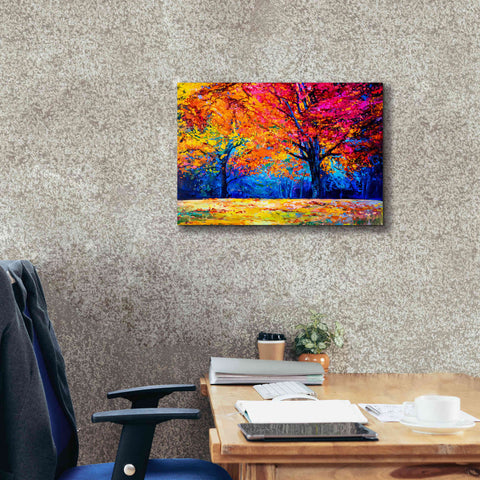 Image of 'October' by Epic Portfolio, Giclee Canvas Wall Art,24x20