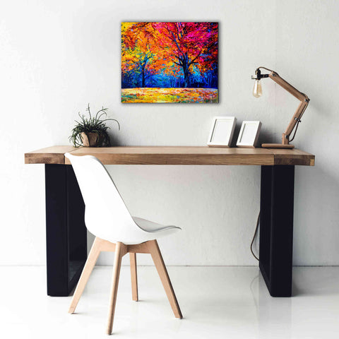 Image of 'October' by Epic Portfolio, Giclee Canvas Wall Art,24x20